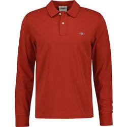 Gant Ανδρική Μπλούζα Polo Μακρυμάνικη Rusted 3G2230-612