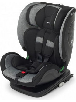 Foppapedretti Reklino Κάθισμα Αυτοκινήτου i-Size 9-36kg ISOfix Black Grey