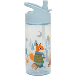 Petit Monkey Bonfire Animals Παιδικό Παγούρι Πλαστικό BPA Free Πράσινο Mint 380ml