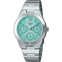Casio Γυναικείο Ρολόι με Ασημί Μεταλλικό Μπρασελέ LTP-2069D-2A3VEF