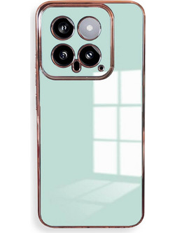 Bodycell Gold Plated Back Cover Mint Green (Xiaomi 14)