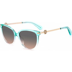 Kate Spade KRISTINAGS-IWB Γυναικεία Γυαλιά Ηλίου Τετράγωνα Μεταλλικά Μπλε Χρυσό με Μπλε Φακό