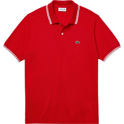 Lacoste Ανδρική Μπλούζα Polo Κοντομάνικη Κόκκινη 3PH2384-564