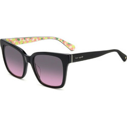 Kate Spade HARLOW-G-S 807 Γυναικεία Γυαλιά Ηλίου Τετράγωνα Κοκάλινα Μαύρα με Ροζ Φακό