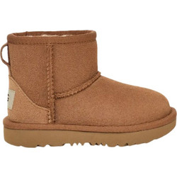 UGG Classic Mini II Παιδικά Μποτάκια Καφέ με Γούνα 1017715T-CHE