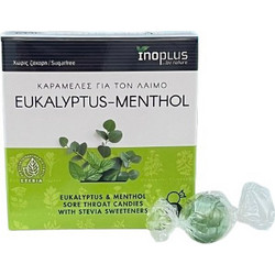 Inoplus Καραμέλες για Πονόλαιμο Ευκάλυπτος & Μενθόλη 50gr