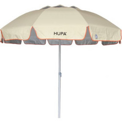 Hupa Ultrasol Ομπρέλα Θαλάσσης Αλουμινίου με UV Προστασία Μπεζ 2m 50-3018-108