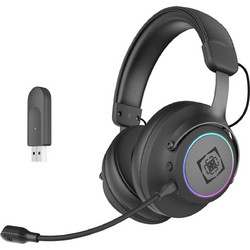 Deltaco DH440 Ασύρματο Gaming Headset Over Ear Black