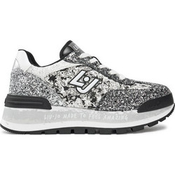 Liu Jo Amazing 26 Γυναικεία Sneakers Μαύρα Ασημί BF4047-TX007-S3426