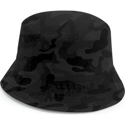 Beechfield Recycled Ανδρικό Καπέλο Bucket Υφασμάτινο Μαύρο B84R