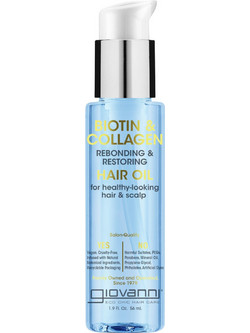 Giovanni Biotin & Collagen Ξηρό Λάδι Μαλλιών για Επανόρθωση 56ml