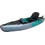 Gobo Πλαστικό Kayak 1 Ατόμου με Πετάλια Γκρι Μπλε 0100-0314GB