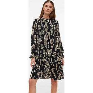 Vero Moda Mini Καθημερινό Φόρεμα Μαύρο 10230976 Vero Moda Mini Καθημερινό Φόρεμα Μαύρο 10230976