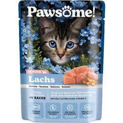 Pawsome Junior with Salmon in Sause 85gr