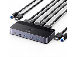 Ugreen KVM Switch CM664 HDMI USB USB-C USB-B