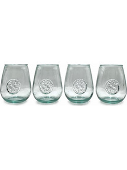 San Miguel Σετ Ποτήρια Κρασιού Γυάλινα Balon 650ml 4τμχ XR216801