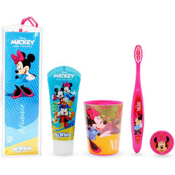 Mr.White Minnie Οδοντόβουρτσα + Οδοντόκρεμα 75ml + Ποτηράκι + Νεσεσέρ