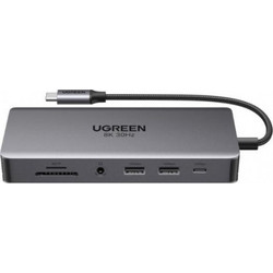 Ugreen CM681 USB-C Docking Station με HDMI 4K PD Ethernet