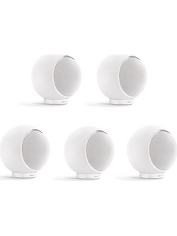 Elipson Planet M Σετ Ηχείων Hi-Fi Βιβλιοθήκης 80W 2 Δρόμων Mercury Ice