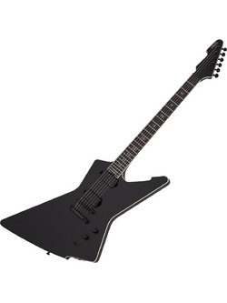 Schecter E-1 SLS Evil Twin Ηλεκτρική Κιθάρα Explorer με Μαγνήτες HH & Ταστιέρα Ebony Satin Black