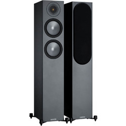 Monitor Audio Bronze 200 Ζεύγος Ηχείων Hi-Fi Δαπέδου 120W 2.5 Δρόμων Black