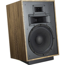 Klipsch Heresy IV Ζεύγος Ηχείων Hi-Fi Βιβλιοθήκης 400W 3 Δρόμων Walnut
