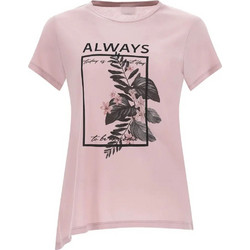 Freddy Γυναικείο Αθλητικό T-Shirt Ροζ S2WSLT8-PFLO27