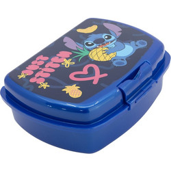 Stor Disney Stitch Palms Πλαστικό Παιδικό Δοχείο Φαγητού Navy Μπλε
