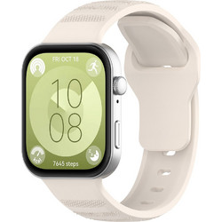 Techsuit W050 Λουράκι Σιλικόνης Beige (Huawei Watch Fit 3)