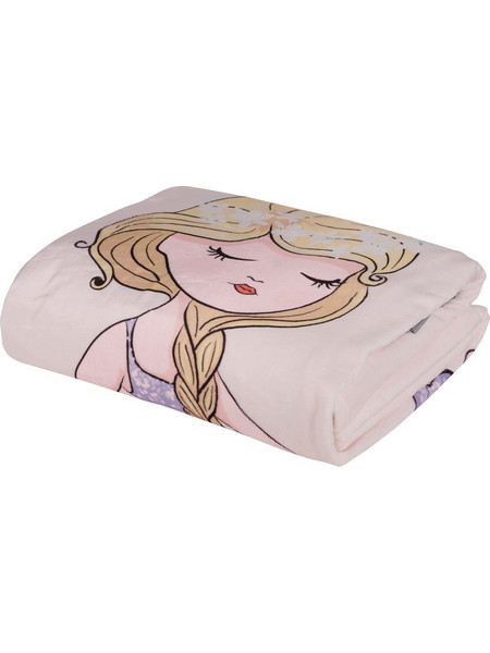Das Home Fun 4913 Κουβέρτα Κούνιας Fleece 110x150 Λιλά