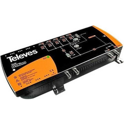 Televes 5338 Ενισχυτής Σήματος Κεραίας Τηλεόρασης Γραμμής 53dB 2xUHF-2xVHF-SAT