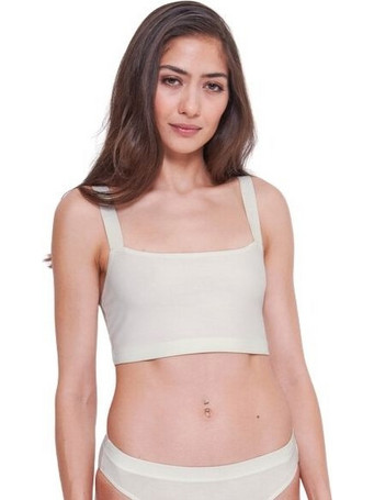 Sloggi Go Casual Μπουστάκι χωρίς Μπανέλα Εκρού 10217780-00GZ