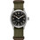 Hamilton Khaki Field Ανδρικό Ρολόι με Χακί Υφασμάτινο Λουράκι H69401930