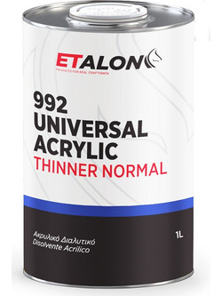 Etalon 992 Universal Acrylic Thinner Normal Ακρυλικο Διαλυτικό Γενικής Χρήσης 1lt