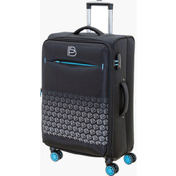 Bartuggi 724-2362.60 Βαλίτσα Μεσαία 67x42x28cm με 4 Ρόδες Μαύρη