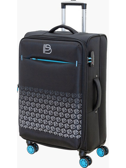 Bartuggi 724-2362.60 Βαλίτσα Μεσαία 67x42x28cm με 4 Ρόδες Μαύρη
