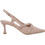 Jk London Γόβες Slingback Λουστρίνι με Λεπτό Ψηλό Τακούνι Nude S428B1913-858