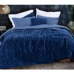 Nef-Nef Κουβερτοπάπλωμα Υπέρδιπλο 220x240 Nau Coast True Navy