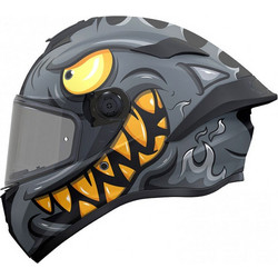MT Targo S Angeldemon B1 Grey Κράνος Μηχανής Full Face 1450gr
