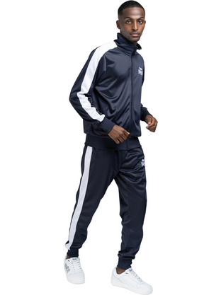 Lonsdale Ανδρικό Σετ Φόρμας με Λάστιχο Navy Μπλε 113952-3076