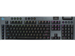 Logitech G915 X Lightspeed Ασύρματο Μηχανικό Gaming Πληκτρολόγιο με GL Tactile Διακόπτες RGB Black
