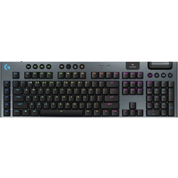 Logitech G915 X Lightspeed Ασύρματο Μηχανικό Gaming Πληκτρολόγιο με GL Tactile Διακόπτες RGB Black