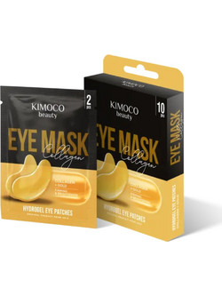 Kimoco Eye Patches για Αντιγήρανση & Ενυδάτωση με Υαλουρονικό & Κολλαγόνο 10τμχ