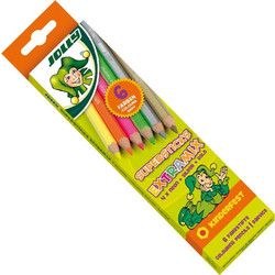 Jolly Supersticks Extramix Ξυλομπογιές Σετ 6τμχ