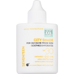 Seventeen Clear Skin City Shade Αντηλιακή Κρέμα Προσώπου Αντιγηραντική SPF30 35ml