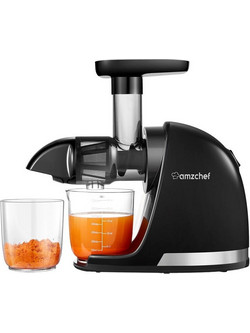 Amzchef ZM1501-BK-SM Αποχυμωτής Αργής Σύνθλιψης 150W 700ml