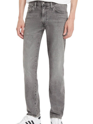 Levi's Ανδρικό Τζιν Παντελόνι Ελαστικό Skinny Εφαρμογή Ανθρακί 04511-5825