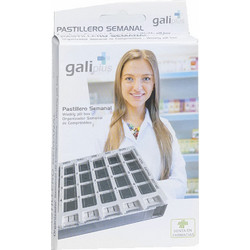 Galiplus Εβδομαδιαία Θήκη Χαπιών Λευκή