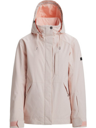 Roxy Γυναικείο Μπουφάν Χειμωνιάτικο Softshell Μακρύ Ροζ ERJTJ03483-MEB0