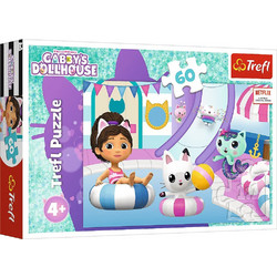Παιδικό Puzzle Trefl Gabby's Dollhouse Gabby At The Pool 60 Κομμάτια